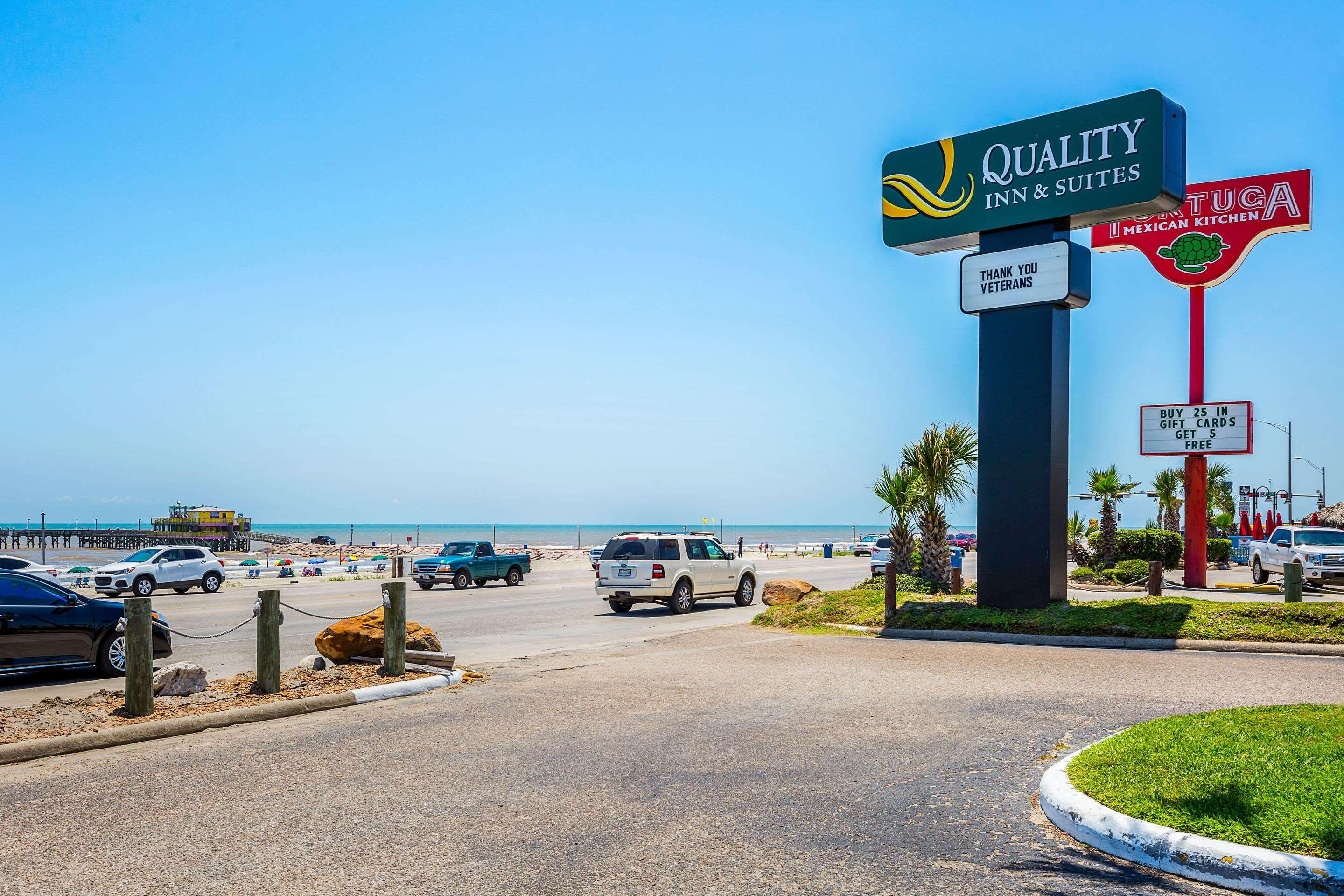 Quality Inn & Suites Galveston - Beachfront מראה חיצוני תמונה