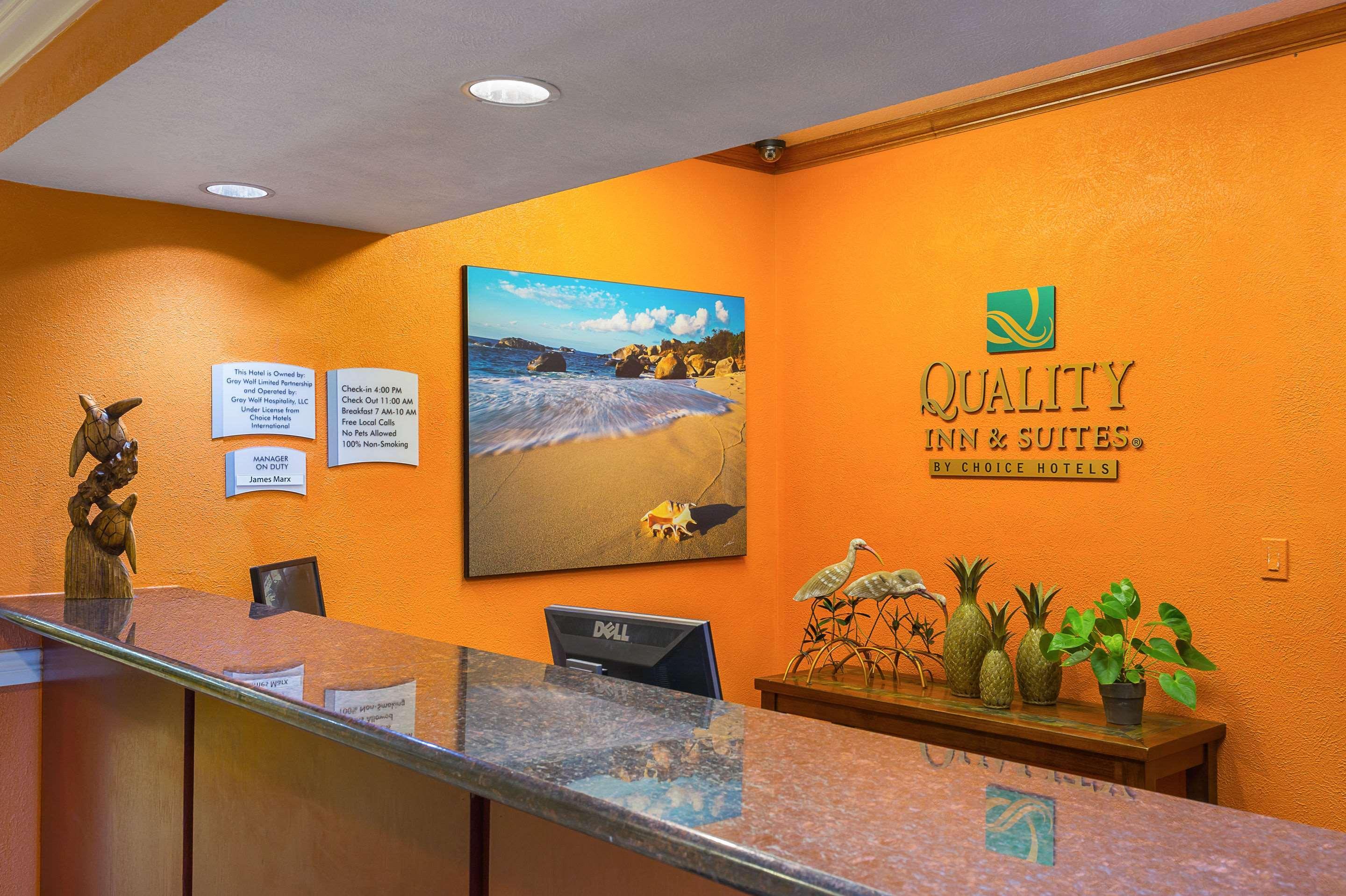 Quality Inn & Suites Galveston - Beachfront מראה חיצוני תמונה