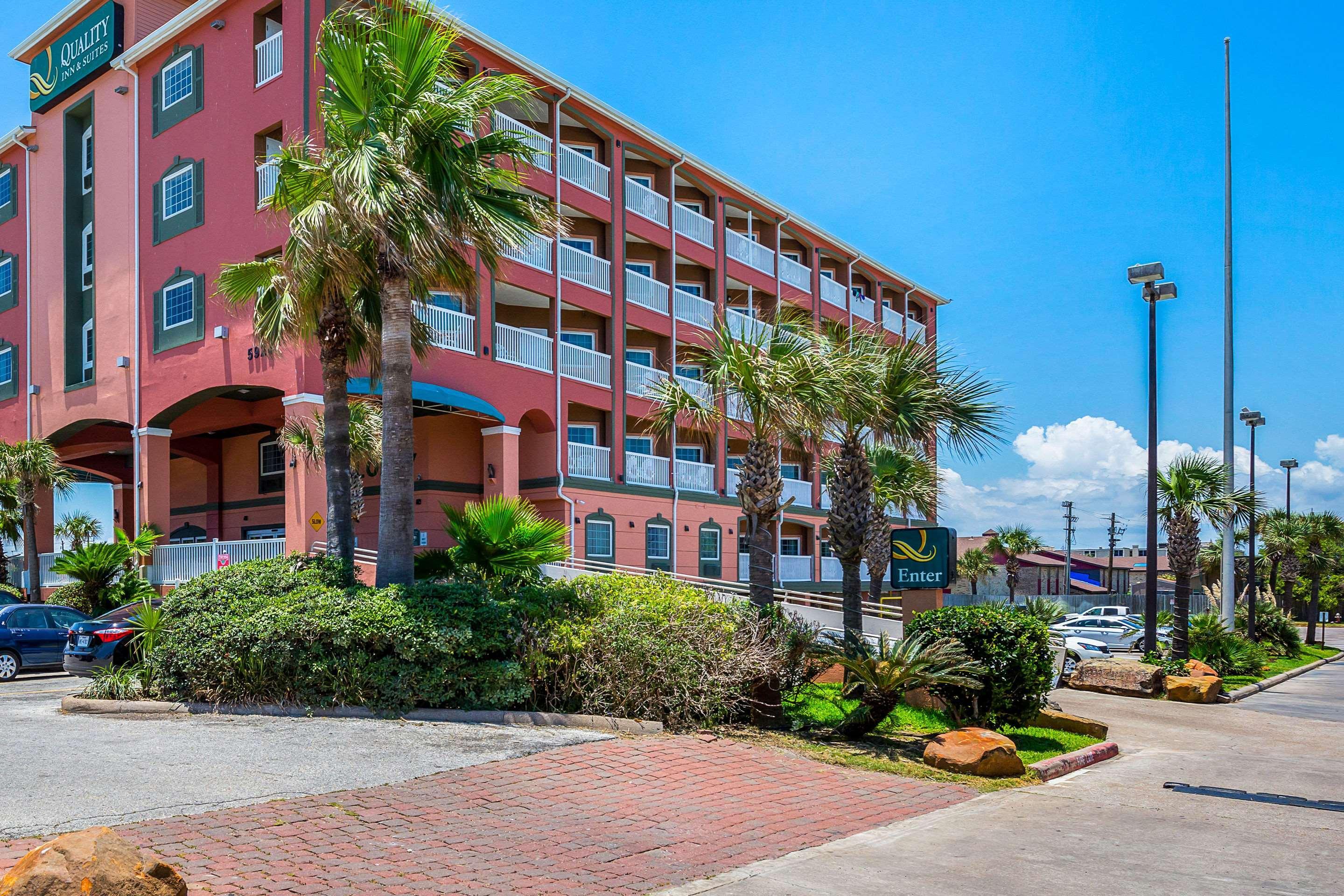 Quality Inn & Suites Galveston - Beachfront מראה חיצוני תמונה