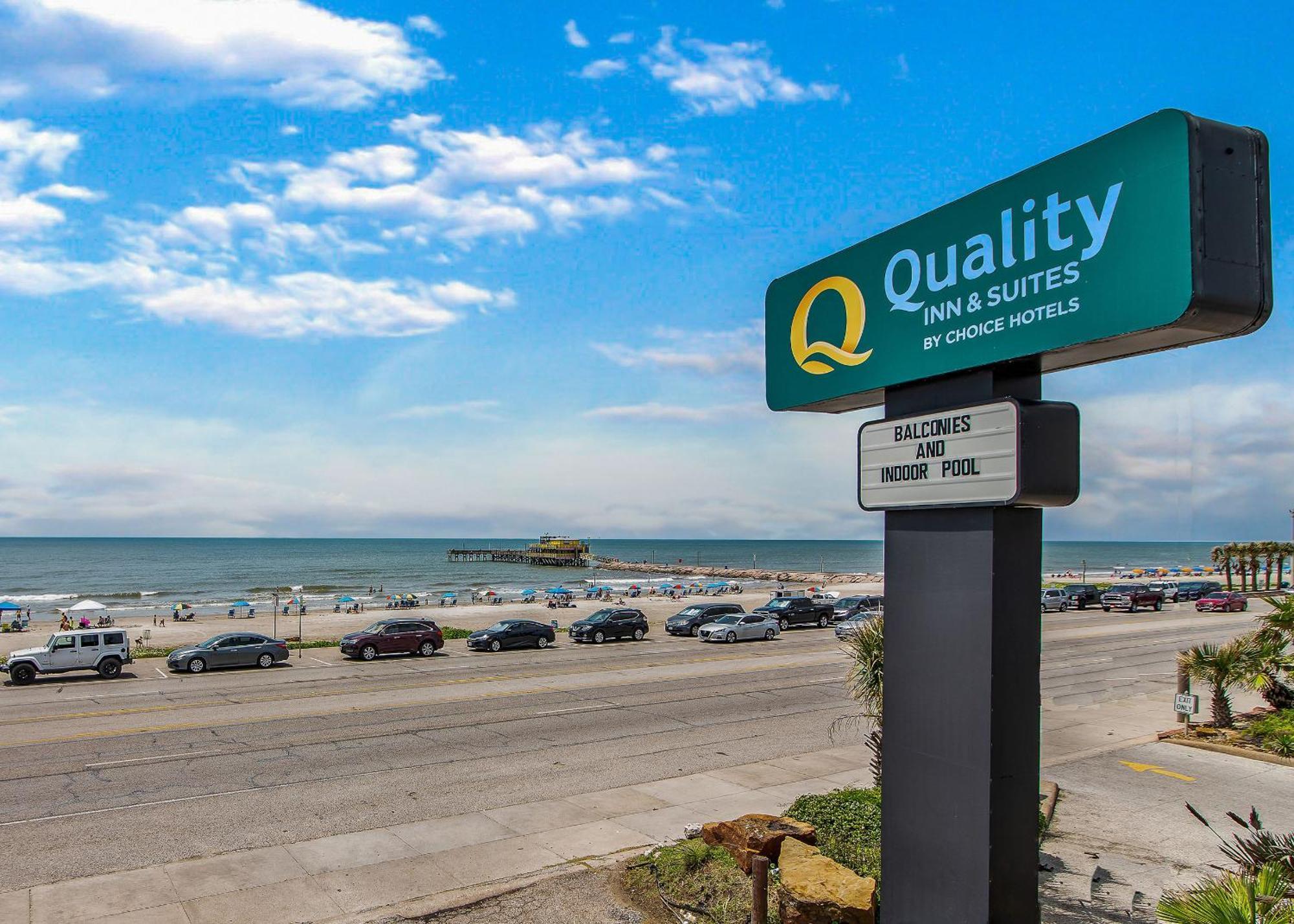 Quality Inn & Suites Galveston - Beachfront מראה חיצוני תמונה