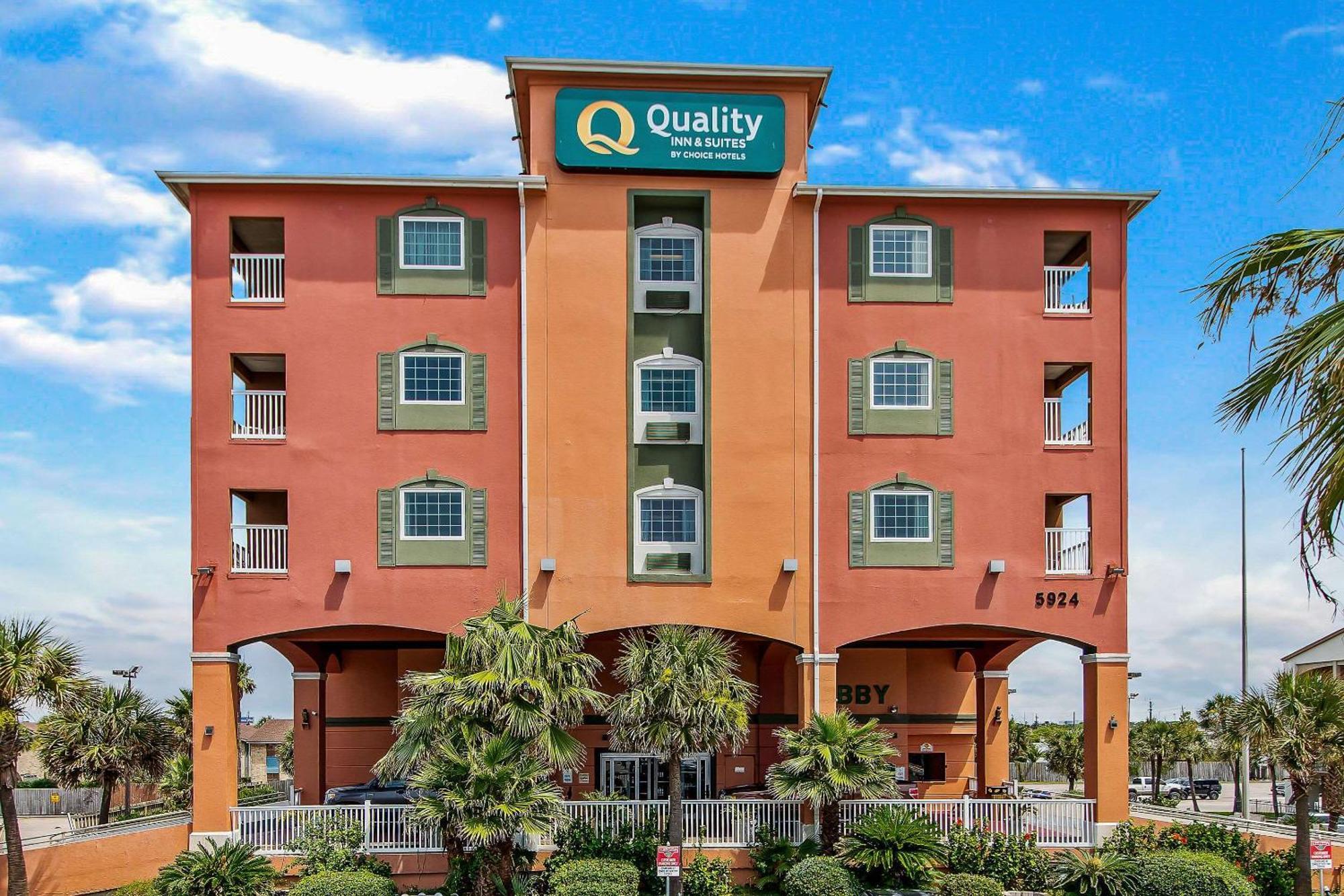 Quality Inn & Suites Galveston - Beachfront מראה חיצוני תמונה
